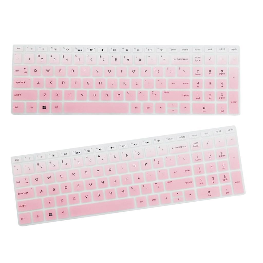 2pcs Keyboard Cover Thin Clear Keyboard Skin Protector for HP 15.6'' BF