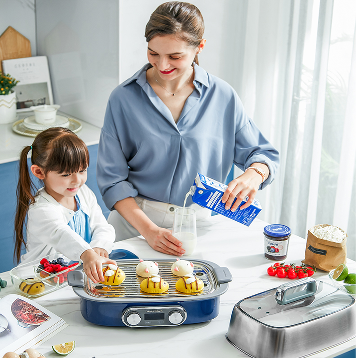 Nồi hấp đa năng Morphy Richards MR1168 2000W - Hàng Nhập Khẩu