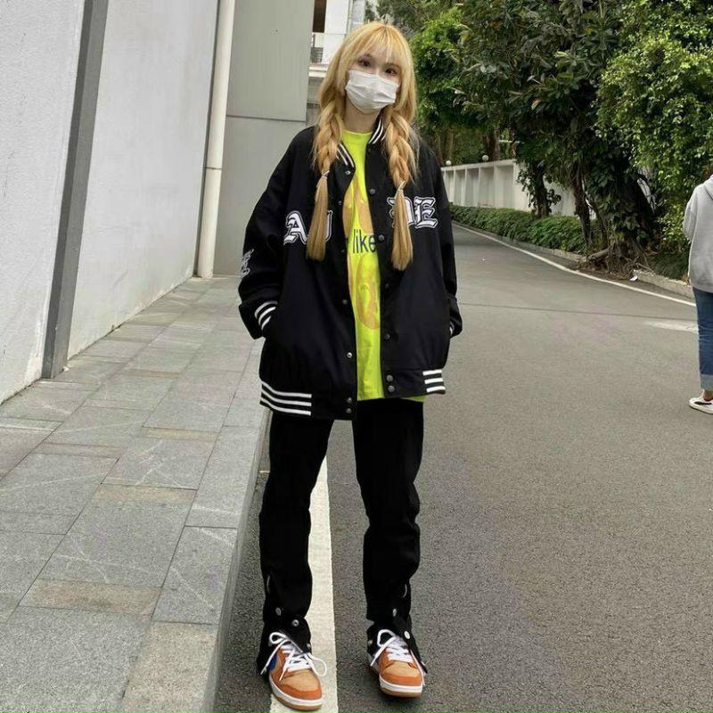 Áo Khoác Dù Bomber Bóng Chày Nam Nữ Ulzzang Form Rộng Raider Khoác Dù 2 Lớp Unisex