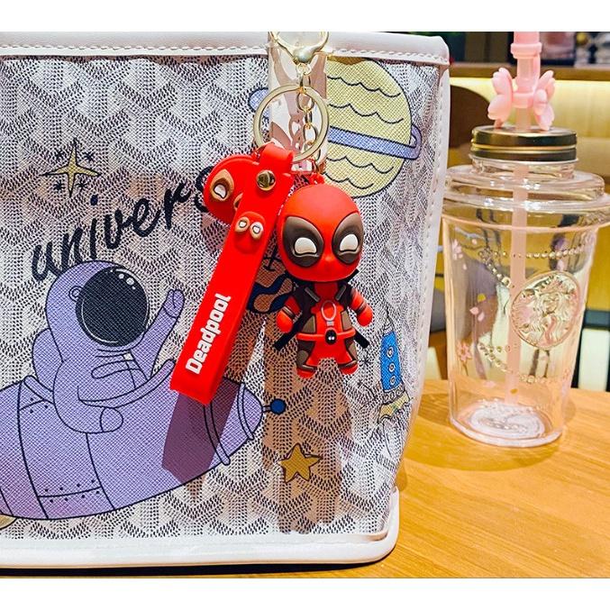 Móc khóa Deadpool PVC loại tốt