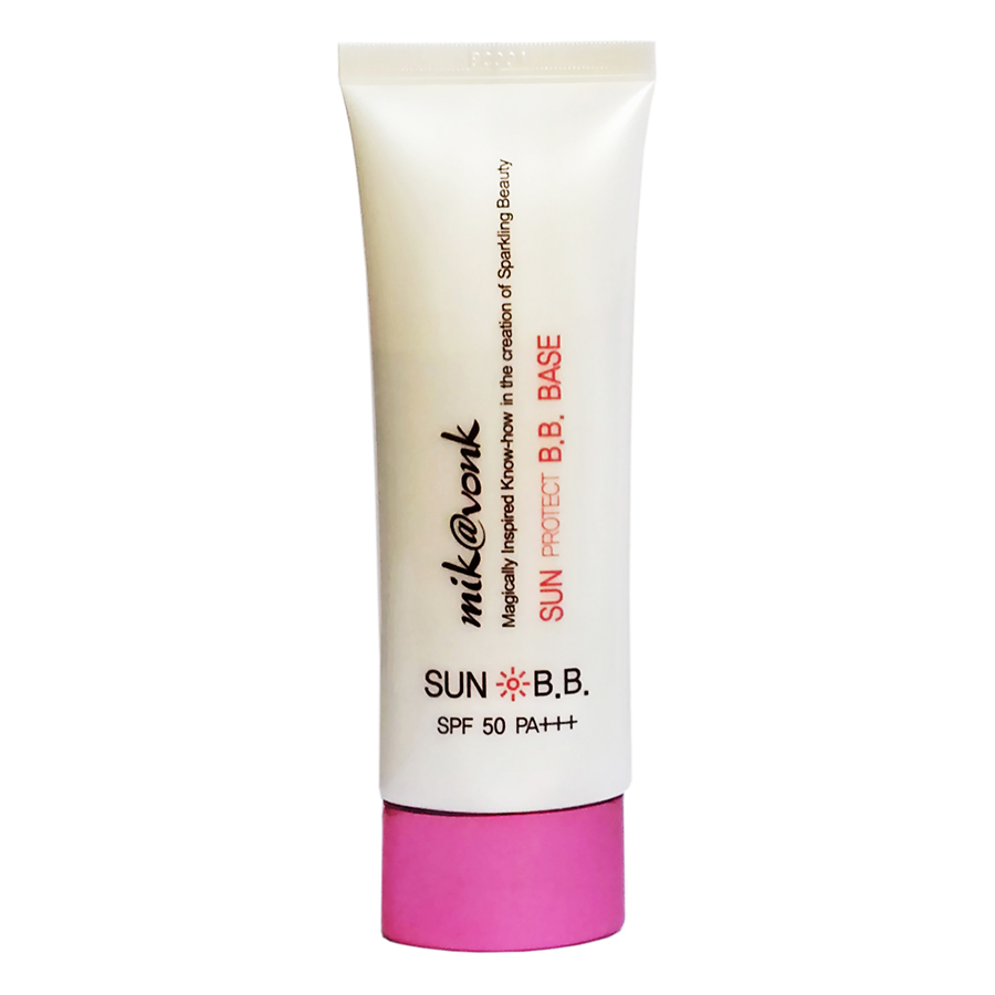 Kem Chống Nắng Dưỡng Da Mik@vonk Sun Protect BB Base SPF 50 PA+++ (60ml) E334