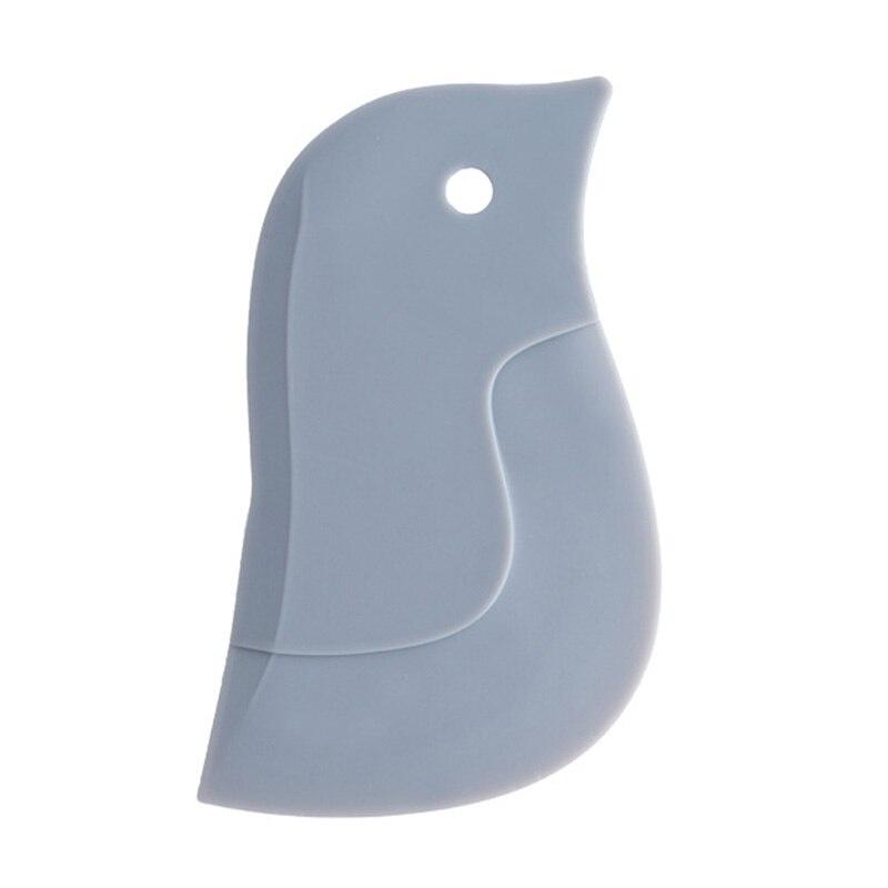 Cute Cartoon Soft Scraper Kitchen Baking Tool Multi-function Scraper Oil Plate Scraping Oil Scraper Household Cleaning Tool