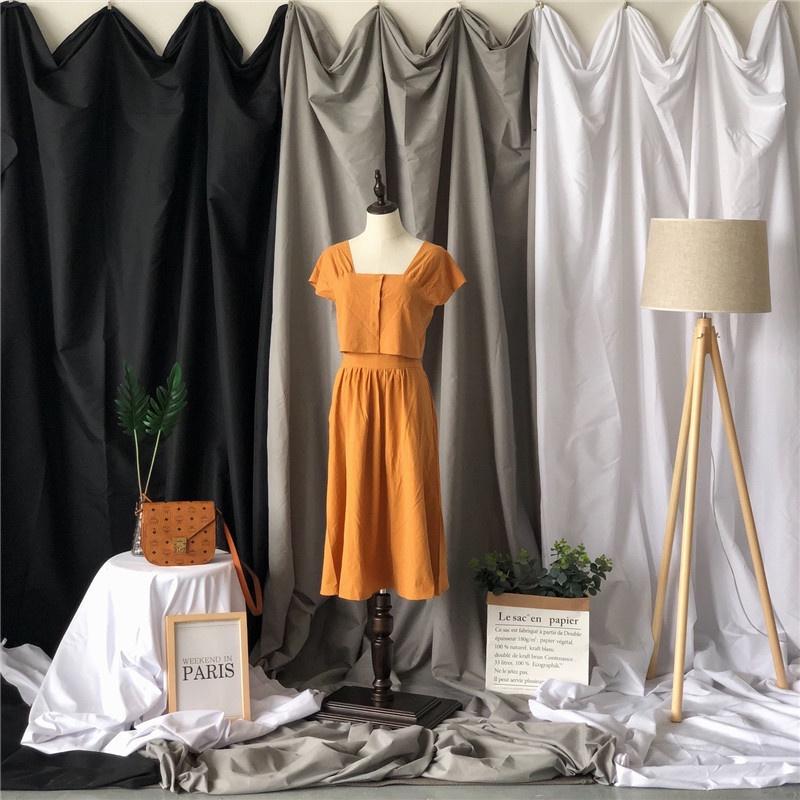 Phông nền chụp ảnh vải trơn chụp Lookbook hoặc livestream khổ lớn