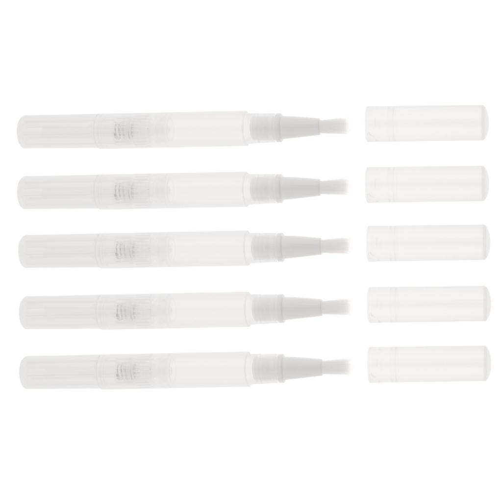 5 Cái 3ml Rỗng Twist Pen Mỹ Phẩm Hộp đựng Bóng Lip Tăng Trưởng ống