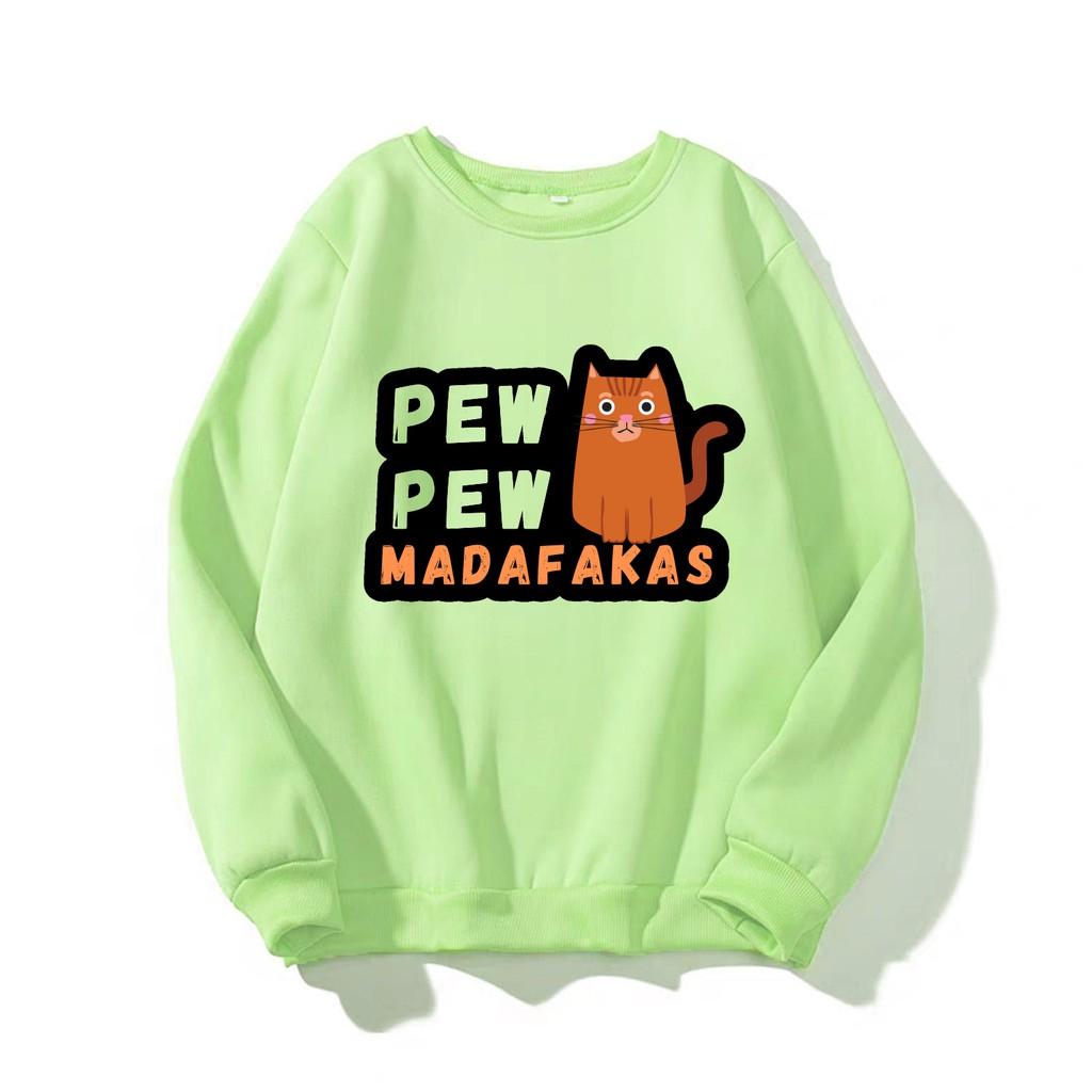 ÁO SWEATER UNISEX IN PEW PEW 2