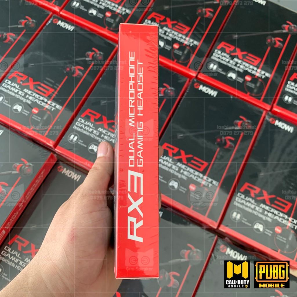 Tai nghe Gaming Plextone xMOWi RX3 dual Mic hỗ trợ chơi game PUBG COD- Hàng chính hãng