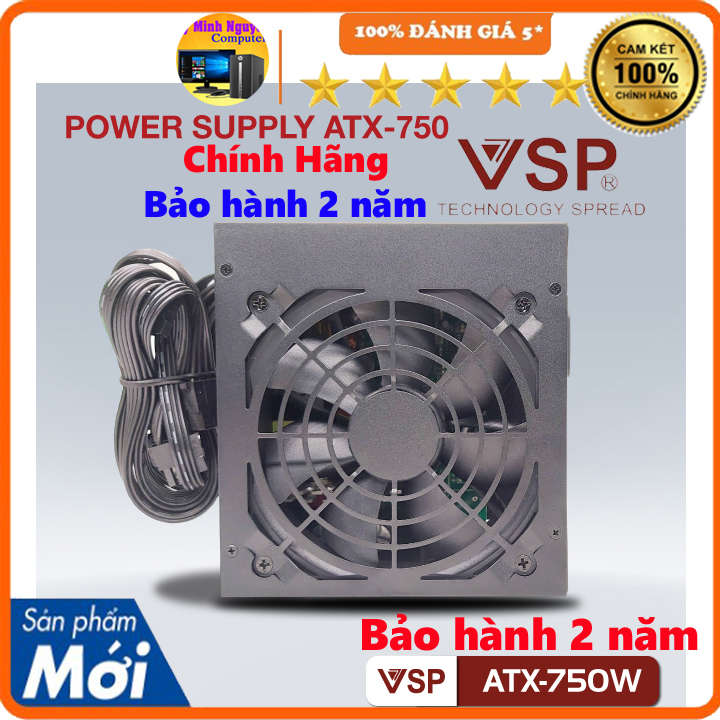 Nguồn máy tính VSP 750w hàng chính hãng