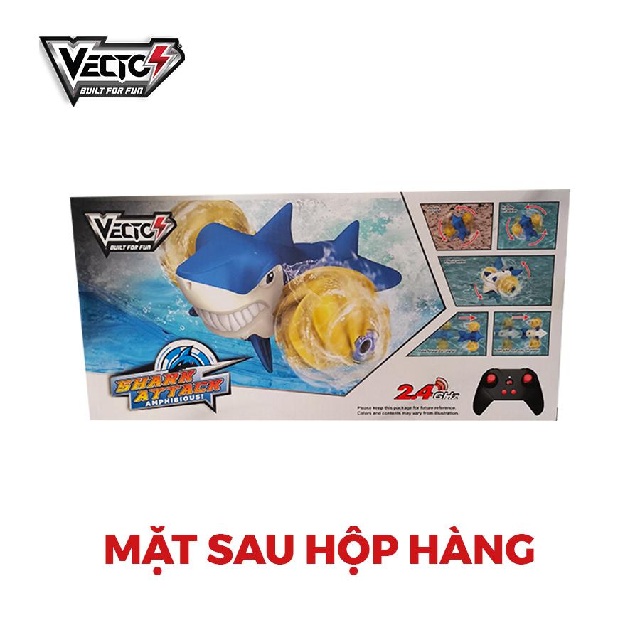 Đồ Chơi Xe Cá Mập Bơi Trong Nước/ Chạy Trên Cạn (Vàng) VECTO VT16A01/YE