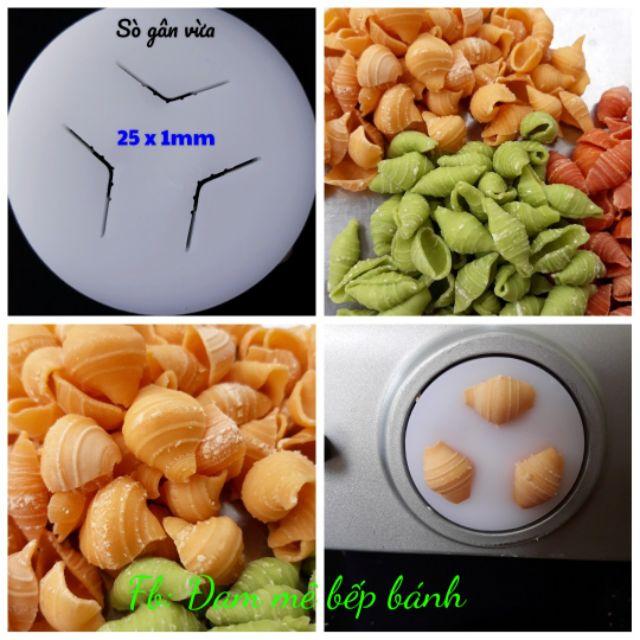 Khuông làm bánh Sò gân vừa