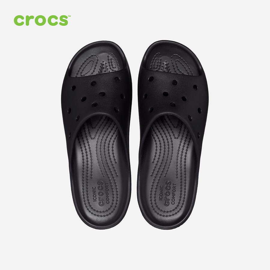 Dép quai ngang nữ Crocs Classic Platform - 208180-001