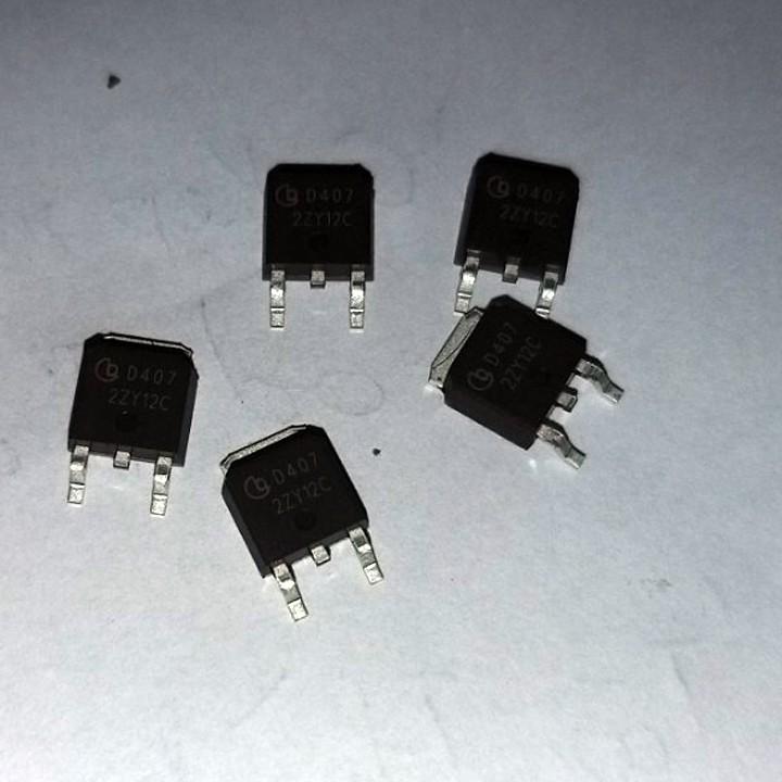 Kênh dán,mosfex dán D407 combo bộ 10