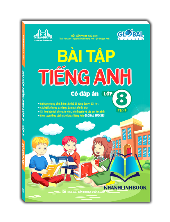 Sách - GLOBAL SUCCESS - Bài tập tiếng anh lớp 8 Tập 1 (có đáp án)