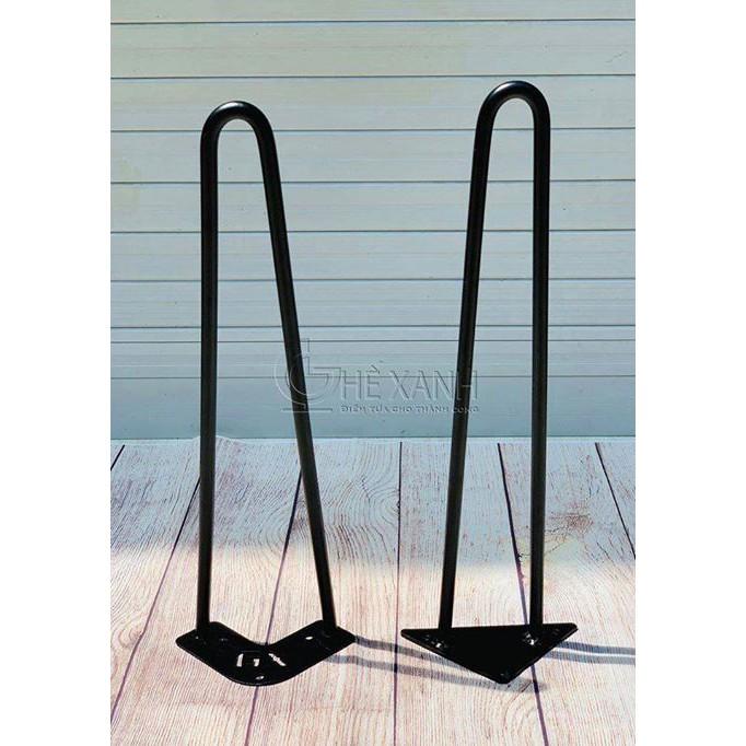 Chân sắt hairpin 30cm, 40cm, 50cm, 70cm (2 thanh