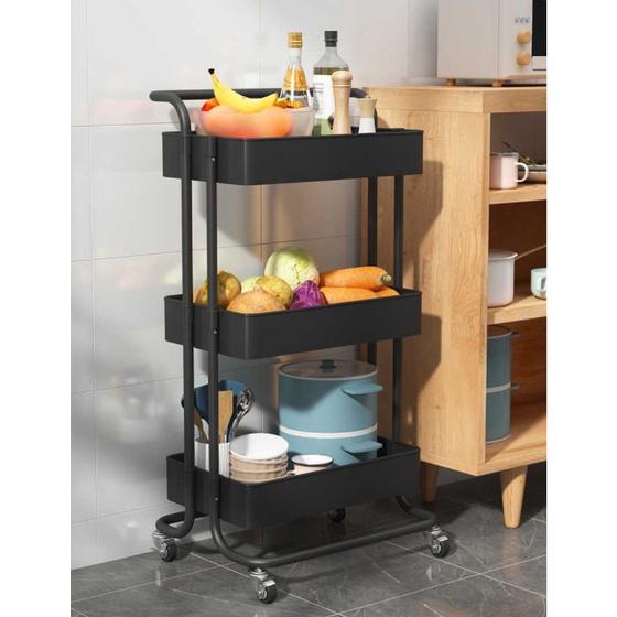 Kệ 3 Tầng Đa Năng, Giá Để Đồ Bỉm Sữa, Xe Đẩy Spa Nhập Khẩu