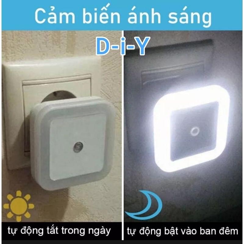 ĐÈN CẢM ỨNG ÁNH SÁNG, TỰ ĐỘNG TẮT / BẬT, MẪU VUÔNG