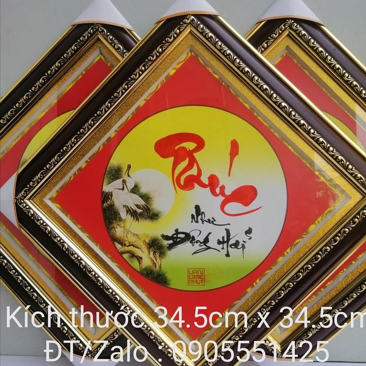 TThư Pháp PHÚC LỘC THỌ.Quà tặng mừng tân gia,khai trương, sinh nhật.Mừng thọ ông bà,cha mẹ.Quà tết.Tranh trang trí tết