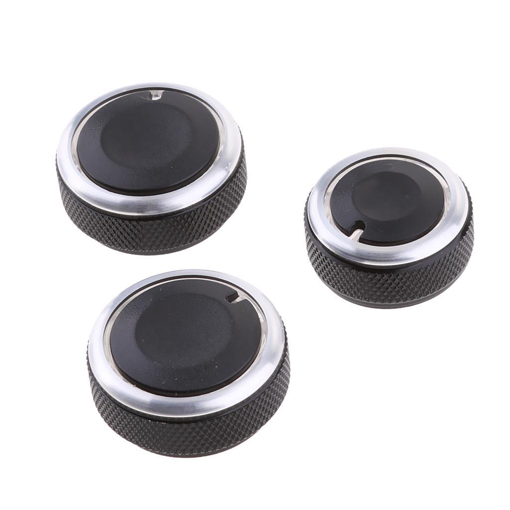 3 Piece Car Air Conditioner A/ Switch Knobs for   2002-2013