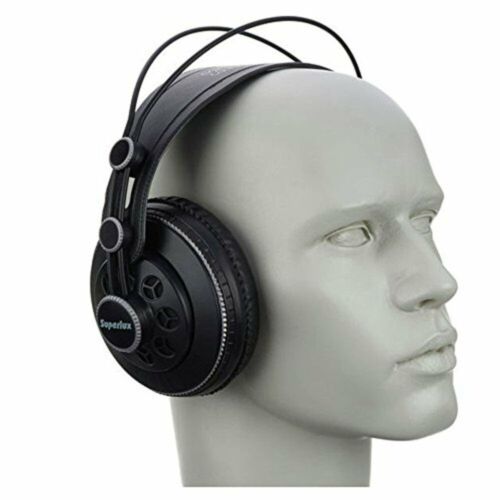 ROGTZ - Tai Nghe Kiểm Âm Siêu Cấp Superlux HD681B - Độ Nhạy Cao 98bB SPL Dải Tần Rộng 10Hz-30kHz Loa 50 Chất Liệu Đệm Cao Cấp Thiết Kế Semi-Open Khung Nhựa ABS Jack Mạ Vàng Cáp 2.5m Jack Chuyển 3.5mm-6.3mm Tương Thích Đa Thiết Bị - Hàng Chính Hãng