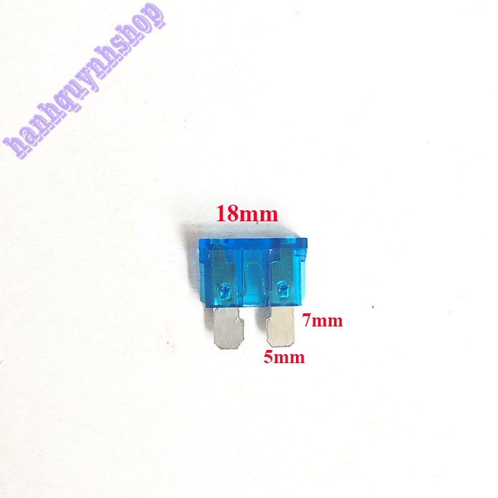 Bộ 60 Cầu Chì chân to Dự Phòng cho Xe Hơi, Xe Máy, Xe Tải