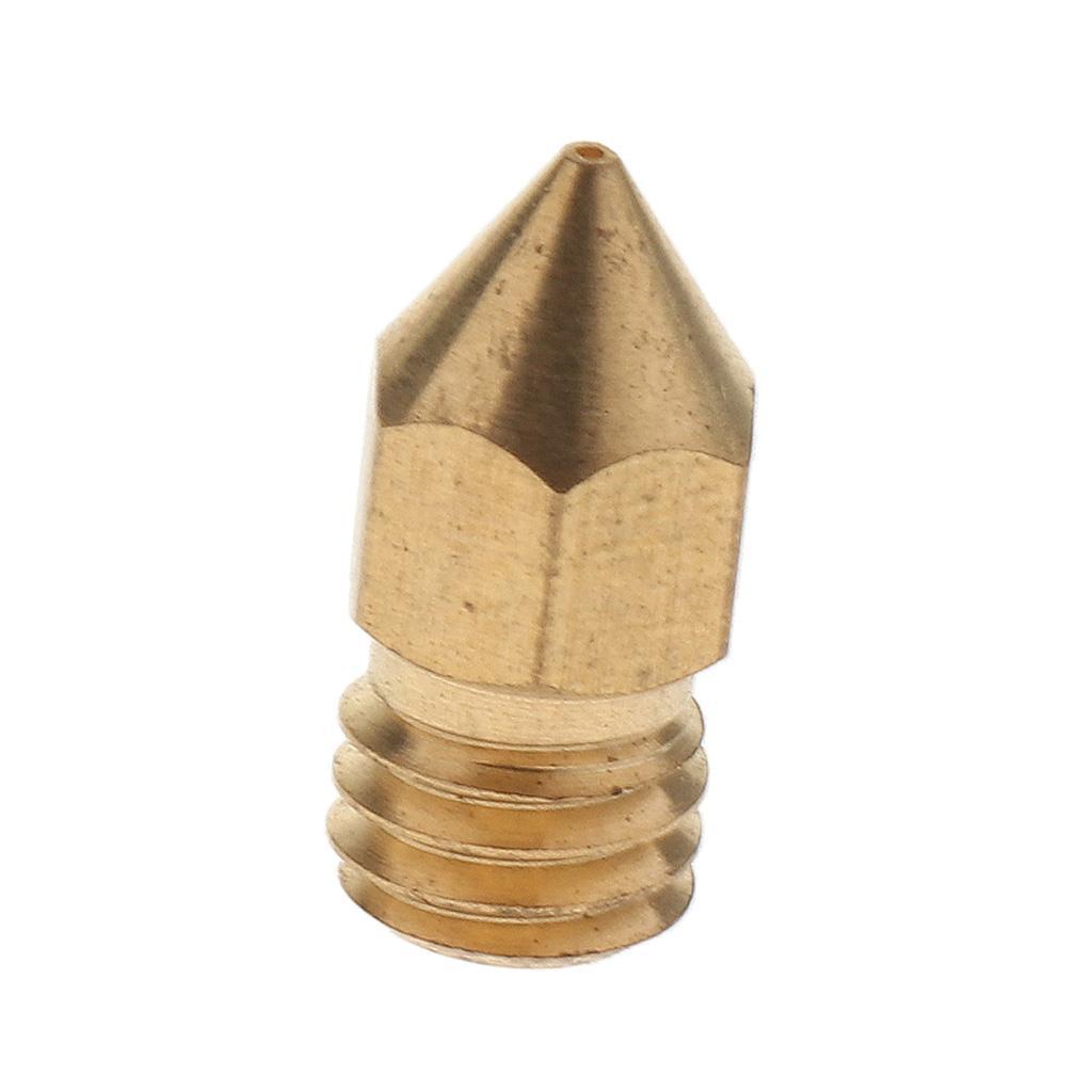 0.4mm Extruder Brass Nozzle Print Head for 3.0mm 3D Printers Accessories