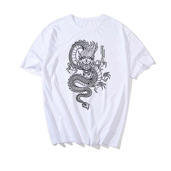 ÁO thun ngắn tay unisex in hình Dragon