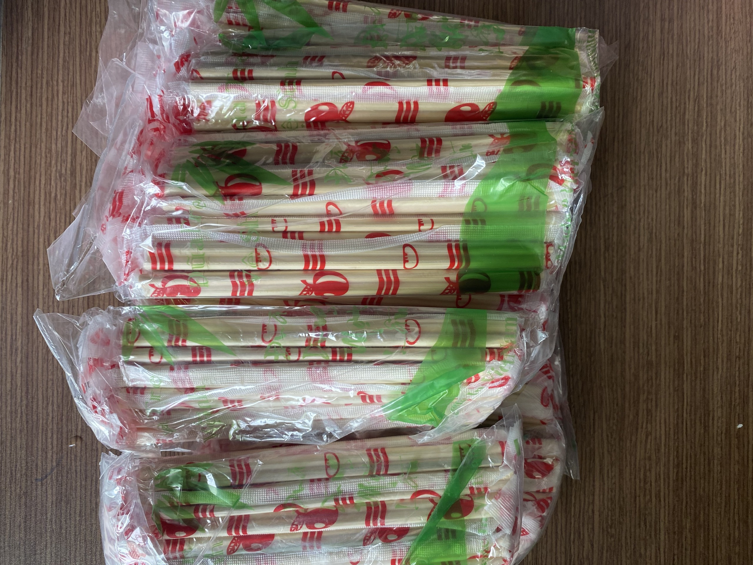 Combo 5 bịch đũa tre dùng 1 lần