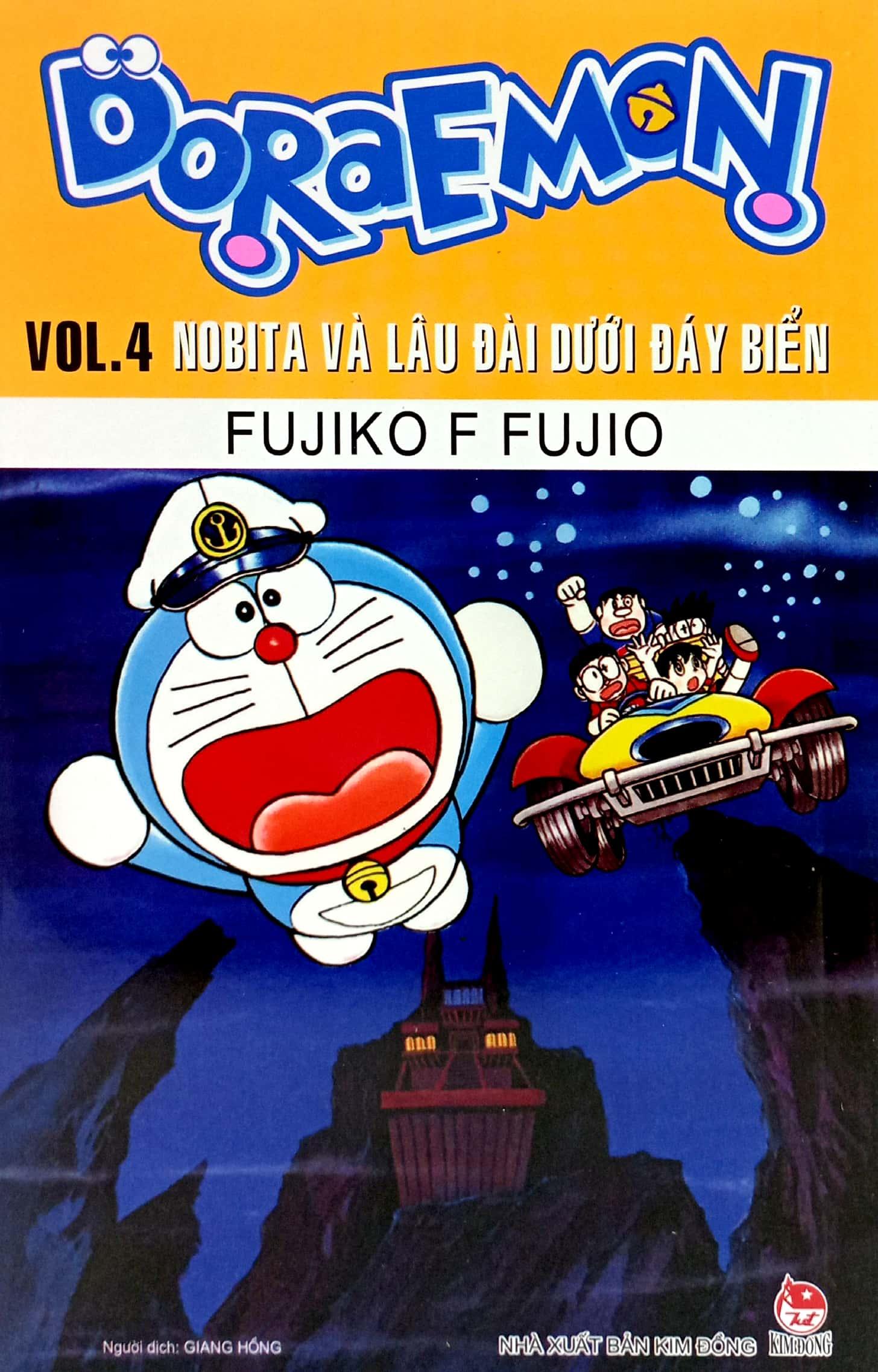 Doraemon Tập 4 - Nobita Và Lâu Đài Dưới Đáy Biển (Tái Bản 2023)