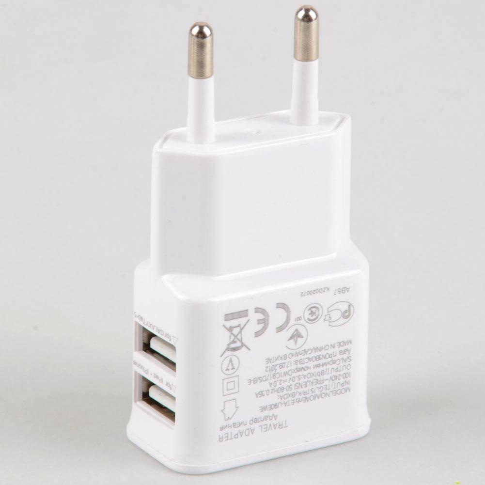 Củ sạc 2.0A / 1A 2 cổng USB cho điện thoại Android