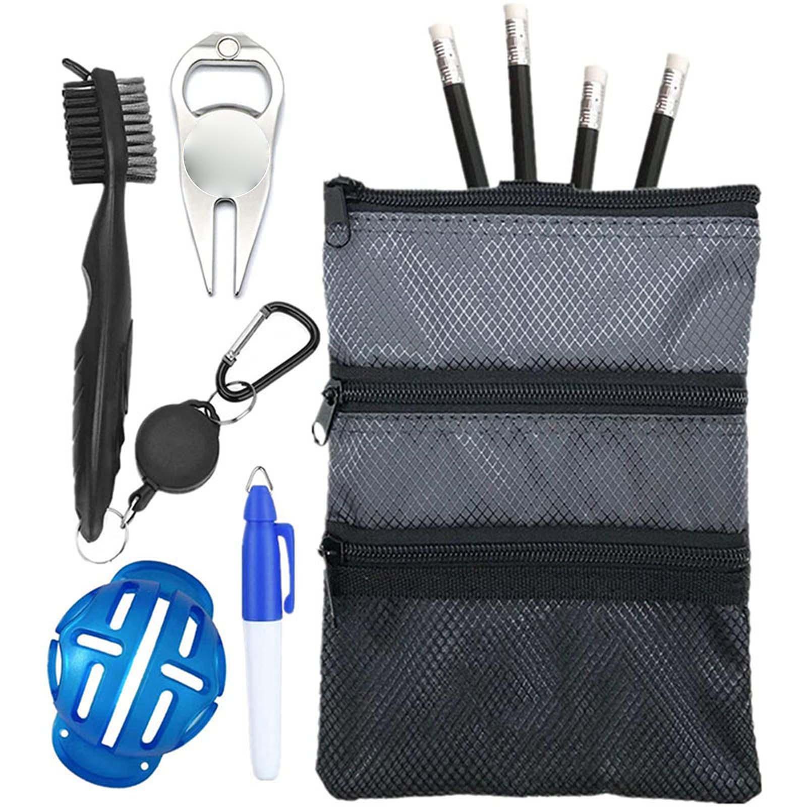 Portable Golf Ball Bag Sports Holder Waterproof Golf Accessory Carrier