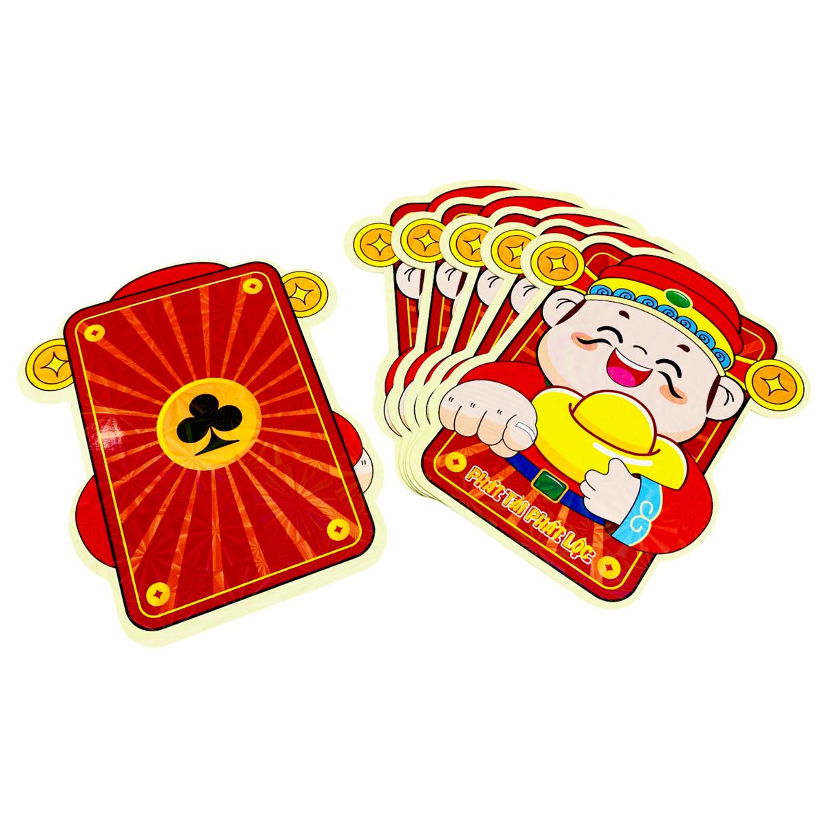 Bộ 6 Bao Lì Xì Chibi Bính Ngọ 2026 - Mẫu 21