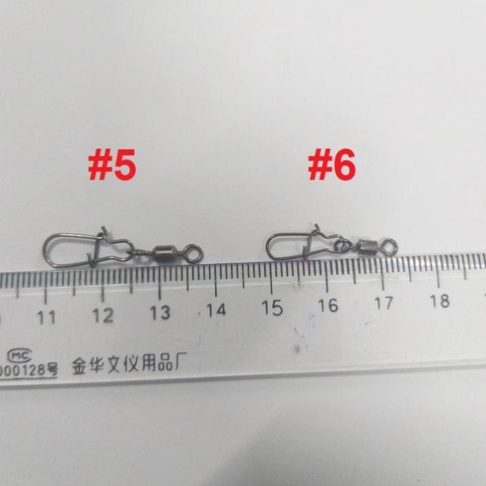 Khóa Link Chống Xoắn Cao Cấp 10 Chiếc Khóa Link Chống Xoắn PK29 đồ câu FISHING_HD