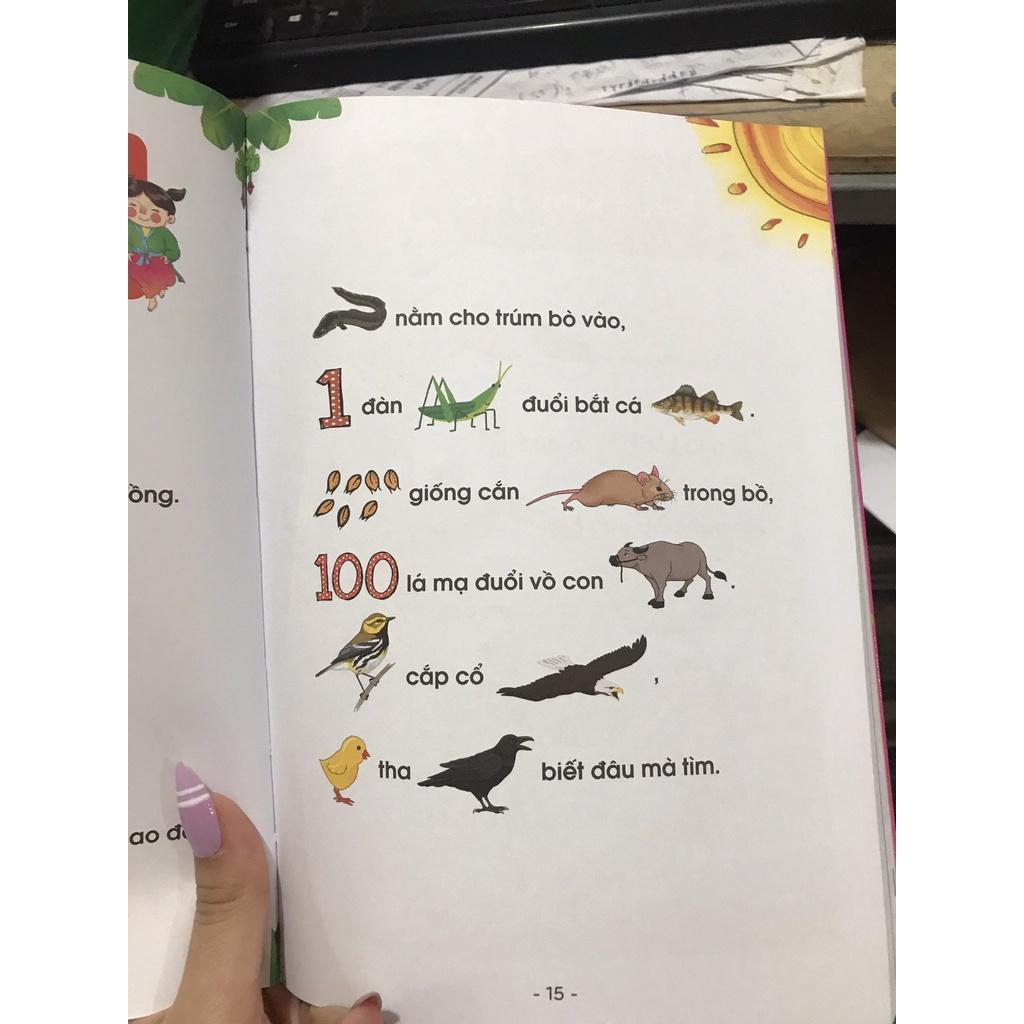 Đồng Dao Tư Duy Hình Ảnh Cho Bé Tập Nói, Tập Đọc - Bản Quyền