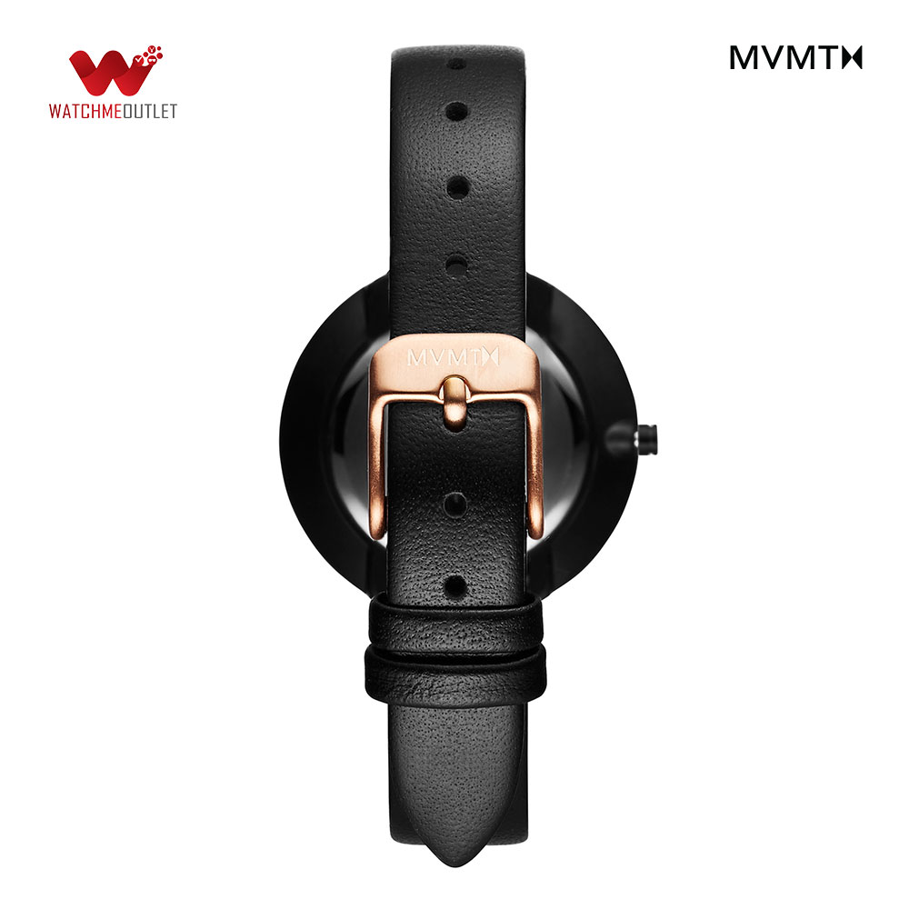 Đồng hồ Nữ MVMT dây da 32mm - D-FB01-BLBL