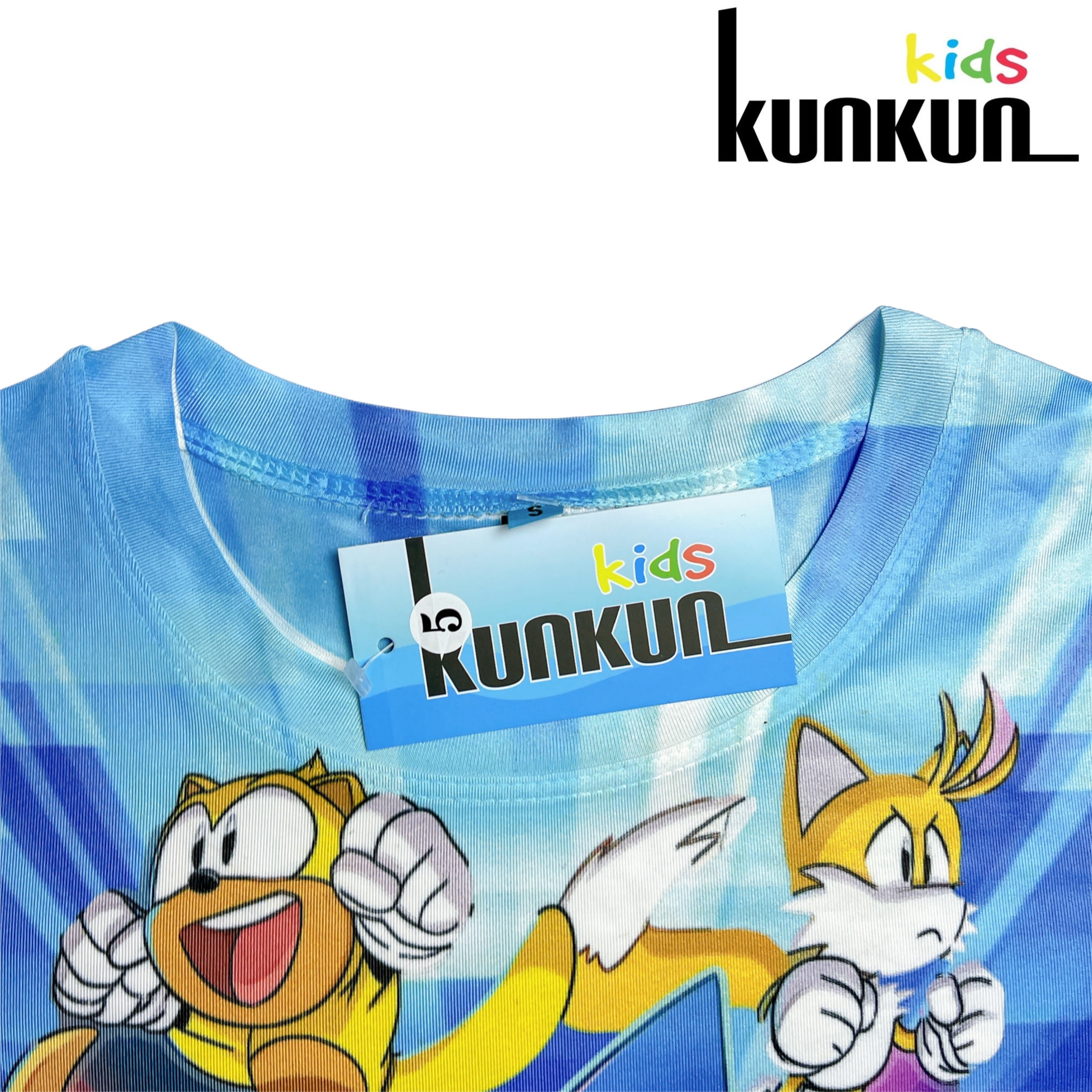 Đồ bộ bé trai thun lạnh in hình Sonic KunKun Kid TP1007-1061-1051&amp; BL1061 - Quần áo trẻ em size đại từ 10-60kg