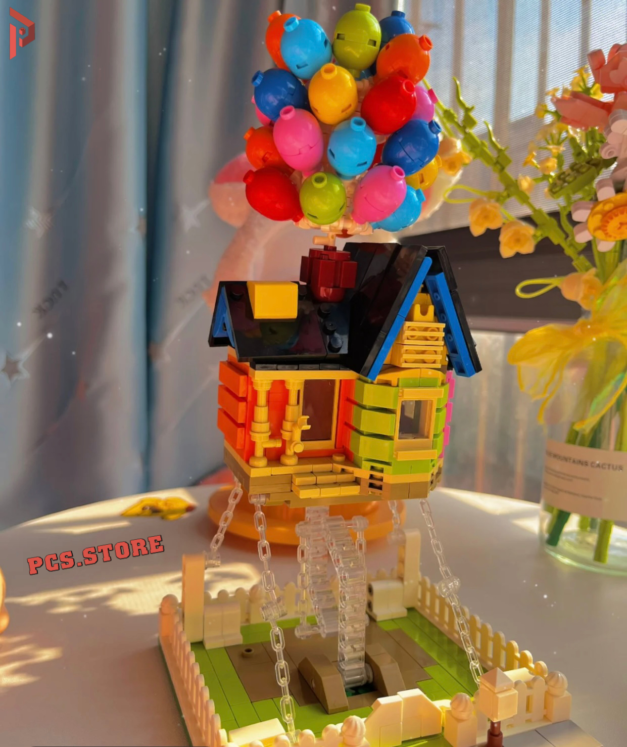 Đồ Chơi Lắp Ráp Mô Hình Ngôi Nhà Bóng Bay Trong Phim Up Balloon House - PCS STORE