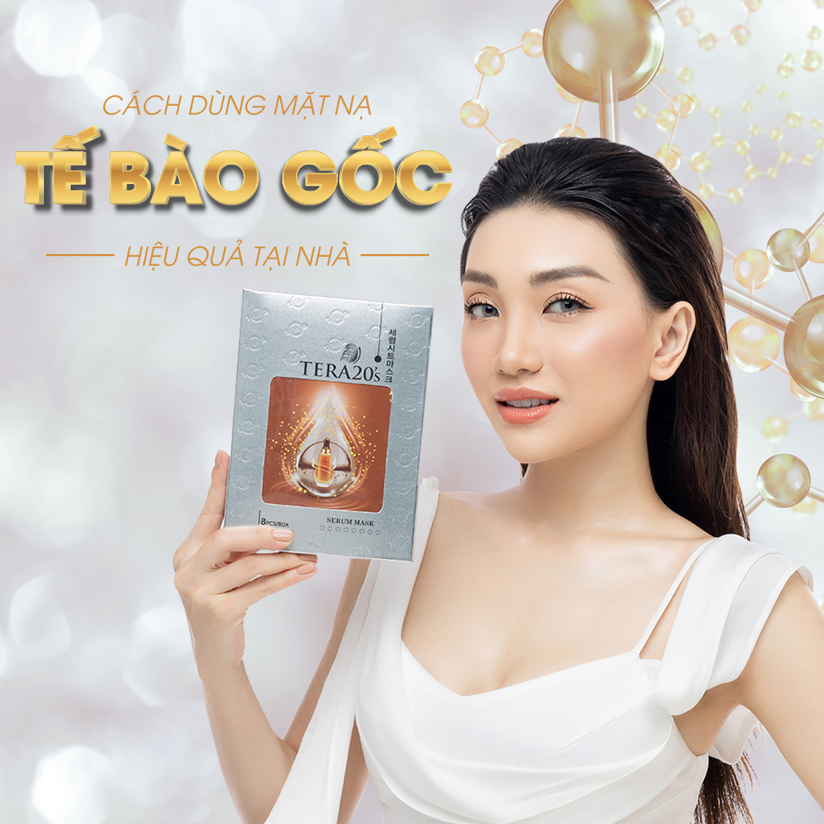 Mặt nạ dưỡng da Serum Tế Bào Gốc TERA20's Hàn Quốc