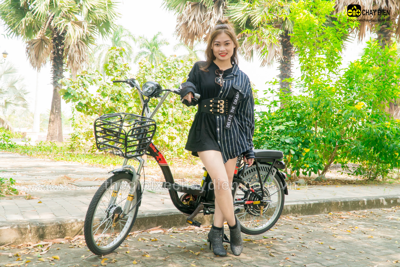 XE ĐẠP ĐIỆN VNBIKE V1 22INCH