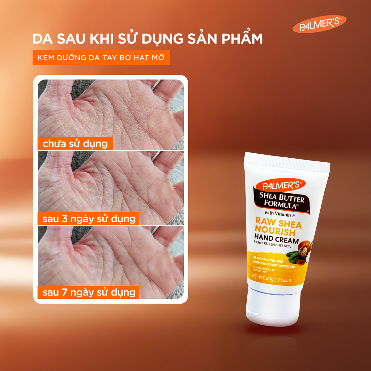 Kem dưỡng da tay Bơ hạt mỡ giúp giảm nhăn Palmer's