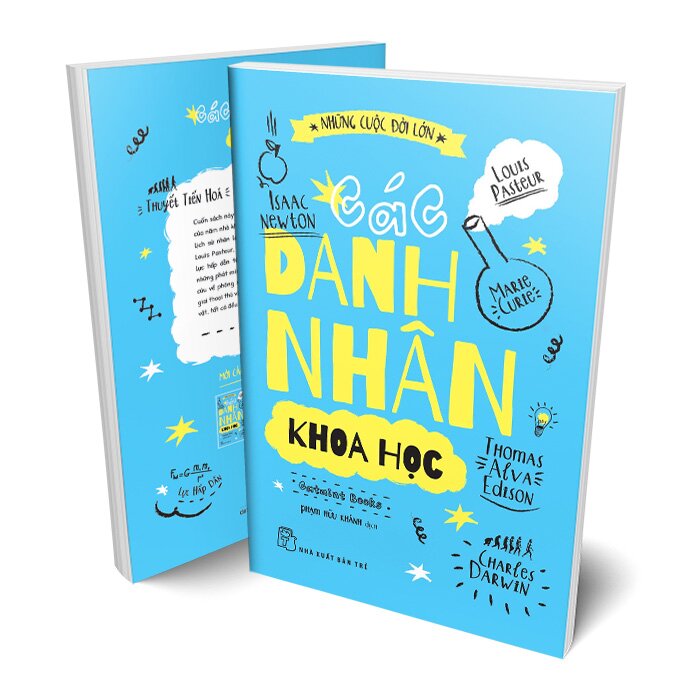 Những Cuộc Đời Lớn - Các Danh Nhân Khoa Học -  Catmint Books, trẻ