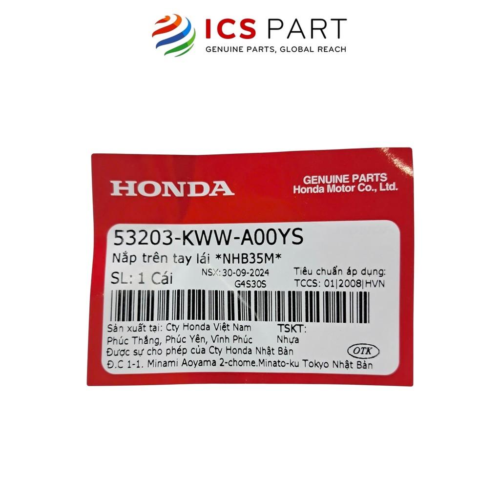 Nắp trên tay lái *NHB35M* HONDA Wave Rs, Wave S 2013-2014 (53203KWWA00YS)