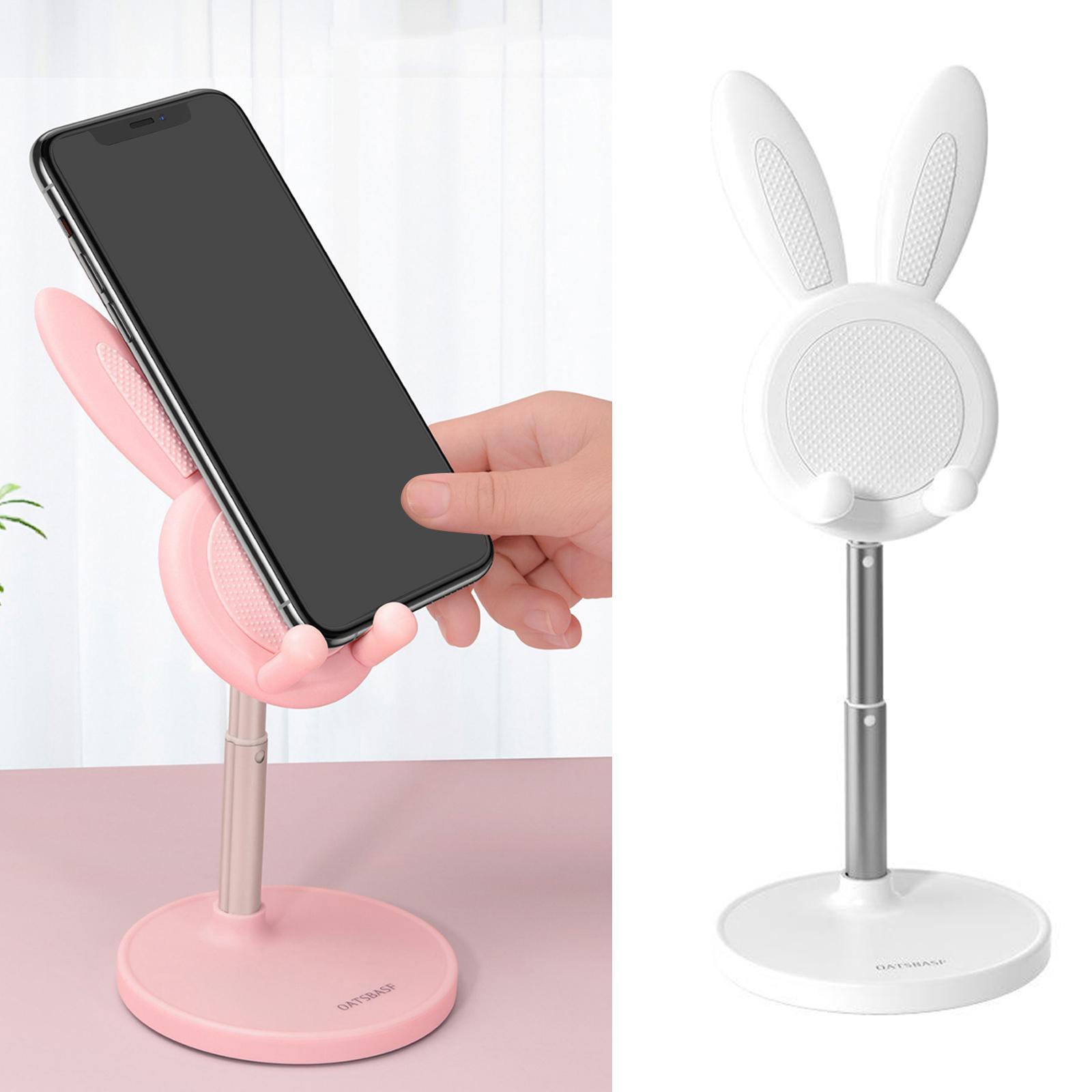 Universal Phone Desktop Desk Tablet Stand Table Holder Dock For iPhone White