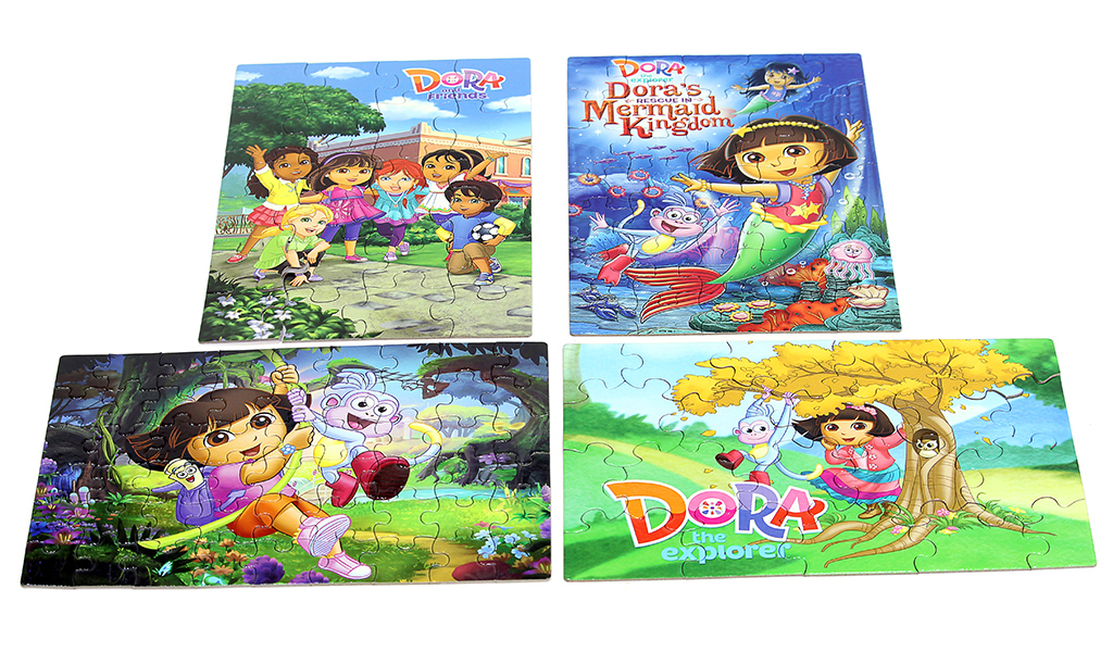 Xếp hình A4 Dora the explorer