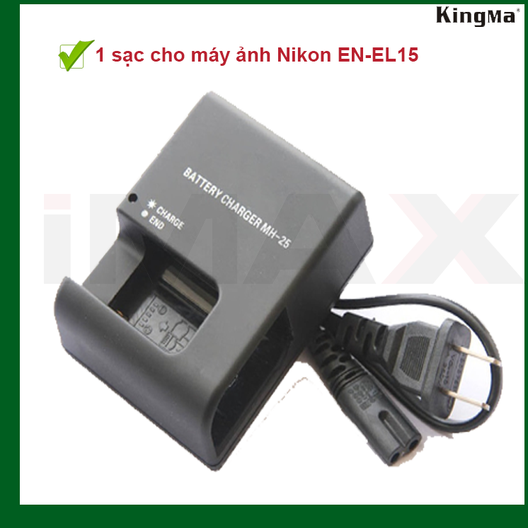 PIN SẠC CHO MÁY ẢNH NIKON EN-EL15 - HÀNG NHẬP KHẨU