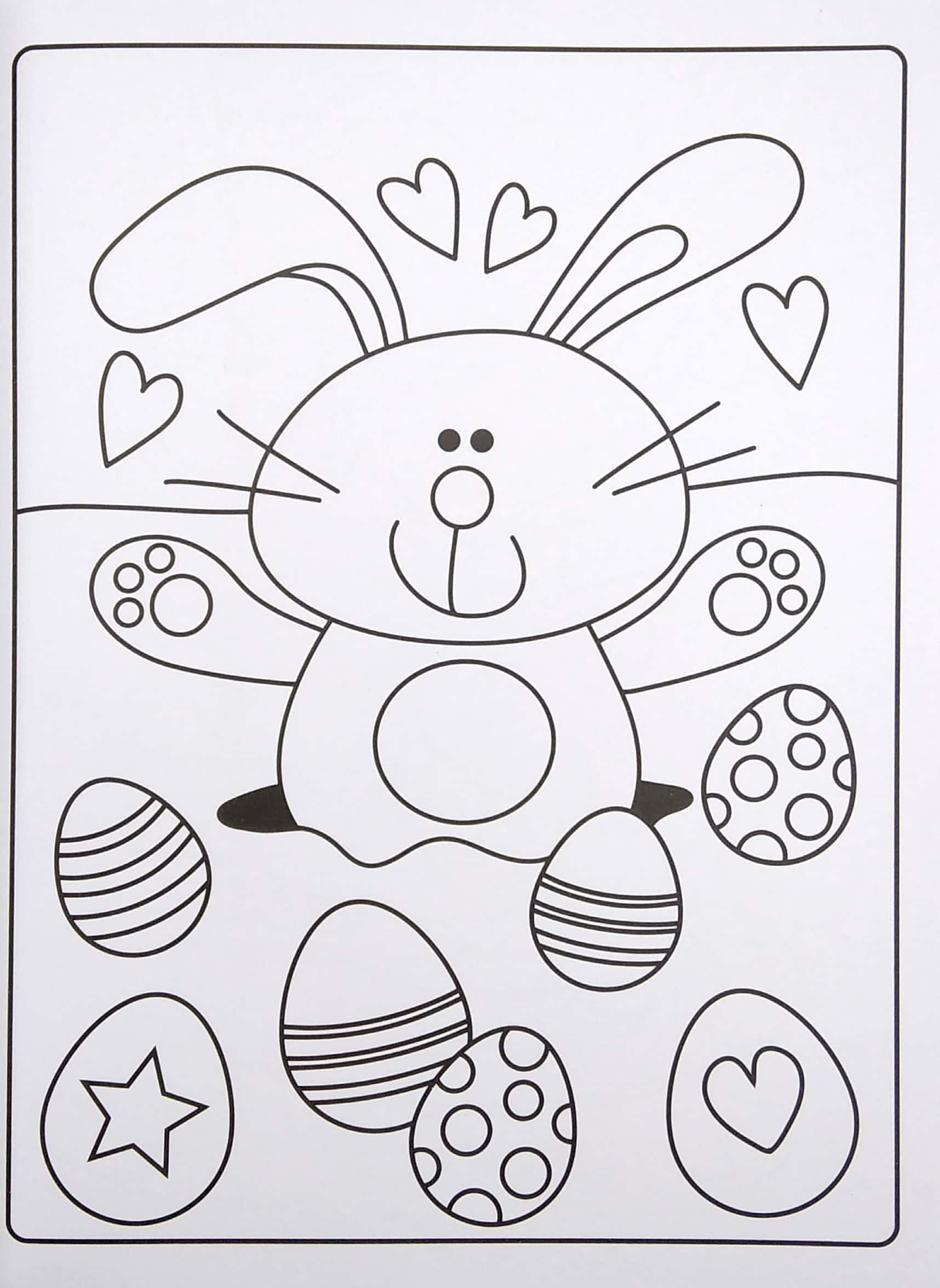 Hình ảnh Easter Egg Colouring Book