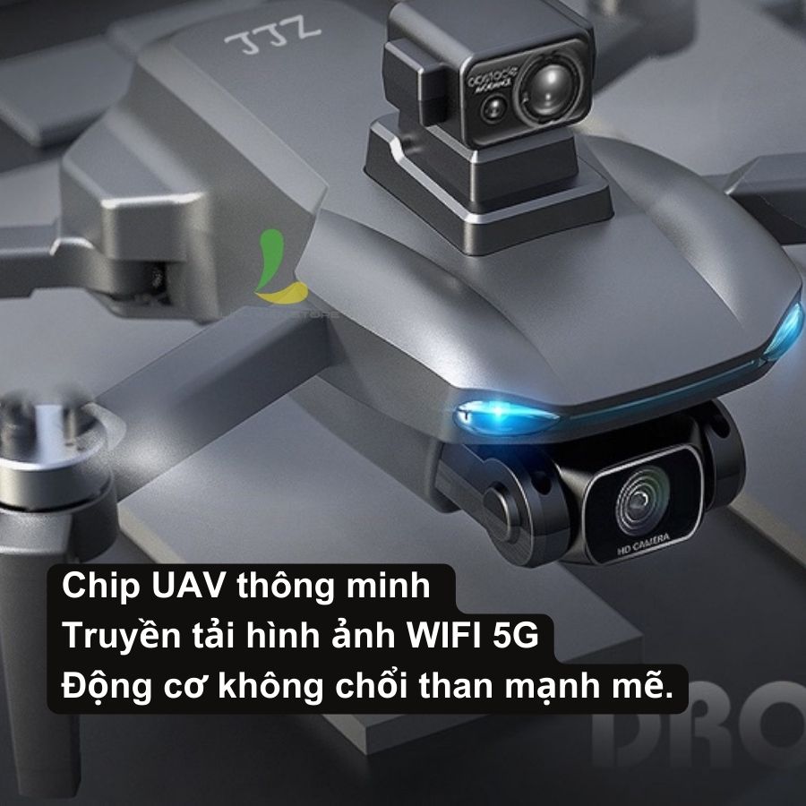 Máy bay flycam SG108 5G Wifi FPV 4K HD Camera Kép, Có cảm biến bụng hỗ trợ chống rung ELS, bay 25 phút - Hàng chính hãng