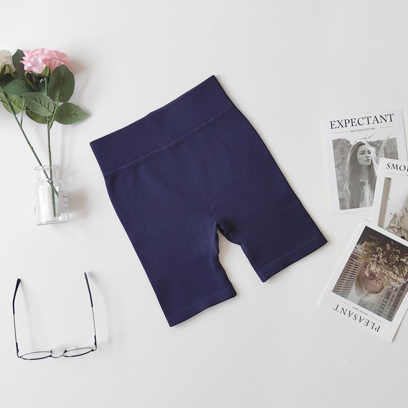 Wareball MỚI RIBBED RUN RUN RUN RUTY SHORTS Legging Phụ nữ đẩy quần short quần legging quần áo thể thao quần yoga quần giữa Color: White Size: L