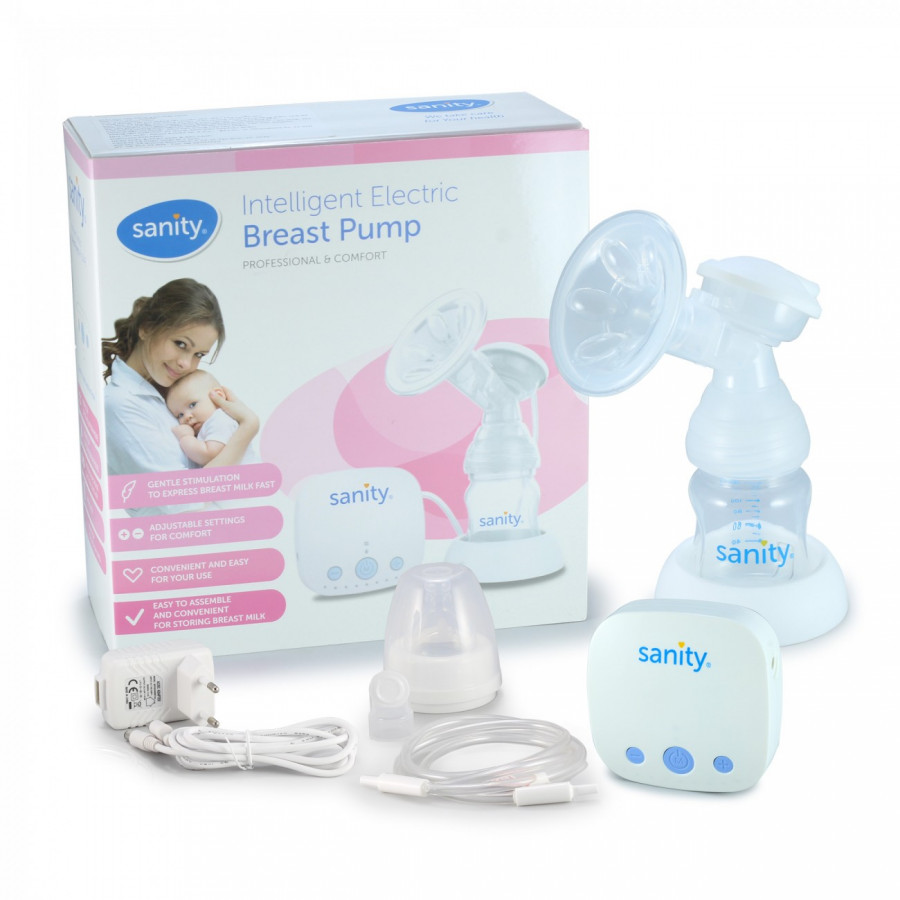 Máy Hút Sữa Điện Đơn SANITY AP154AE + Tặng Kèm Hộp 30 Túi Trữ Sữa Sanity