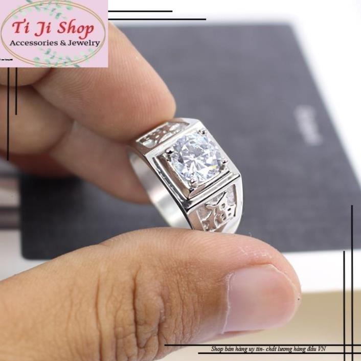Nhẫn inox nam chữ phước đẹp cao cấp giá tốt nhất HCM