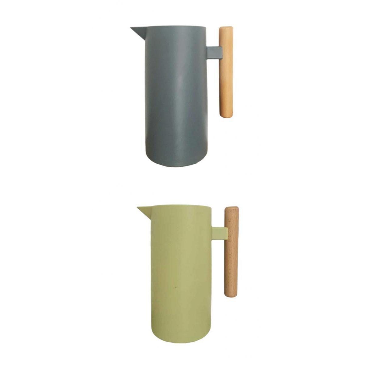 2x Portable 1L Kitchen Kettle Hot Water Bottle Household Teapot Kettles