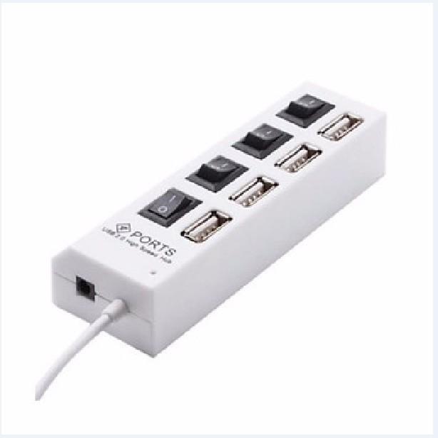 Hub USB 4 cổng hình ổ điện